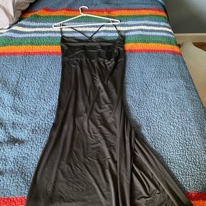 Abercrombie & Fitch midi slit dress size XLP